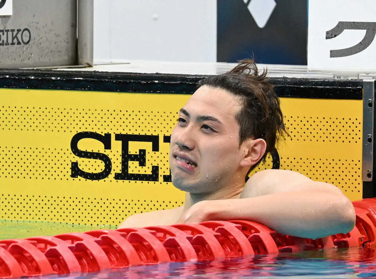【画像・写真】【競泳インカレ】東大スイマー松本恭太郎は大学日本一に届かず涙「わずかな努力不足が最後に響く」