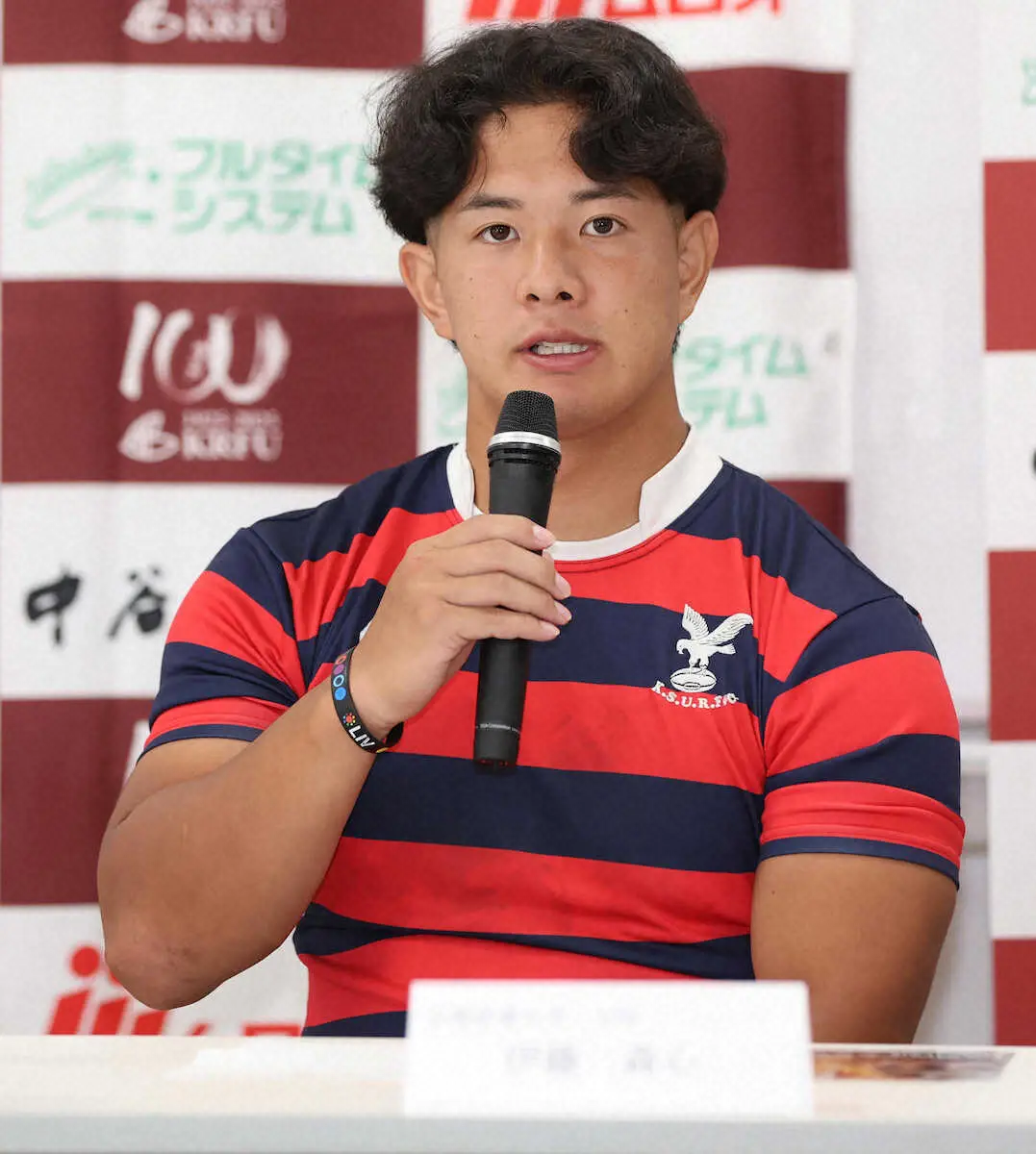 【画像・写真】【関西大学ラグビーAリーグ】京産大・伊藤森心主将「チャレンジャー精神を持ってリーグ優勝を」