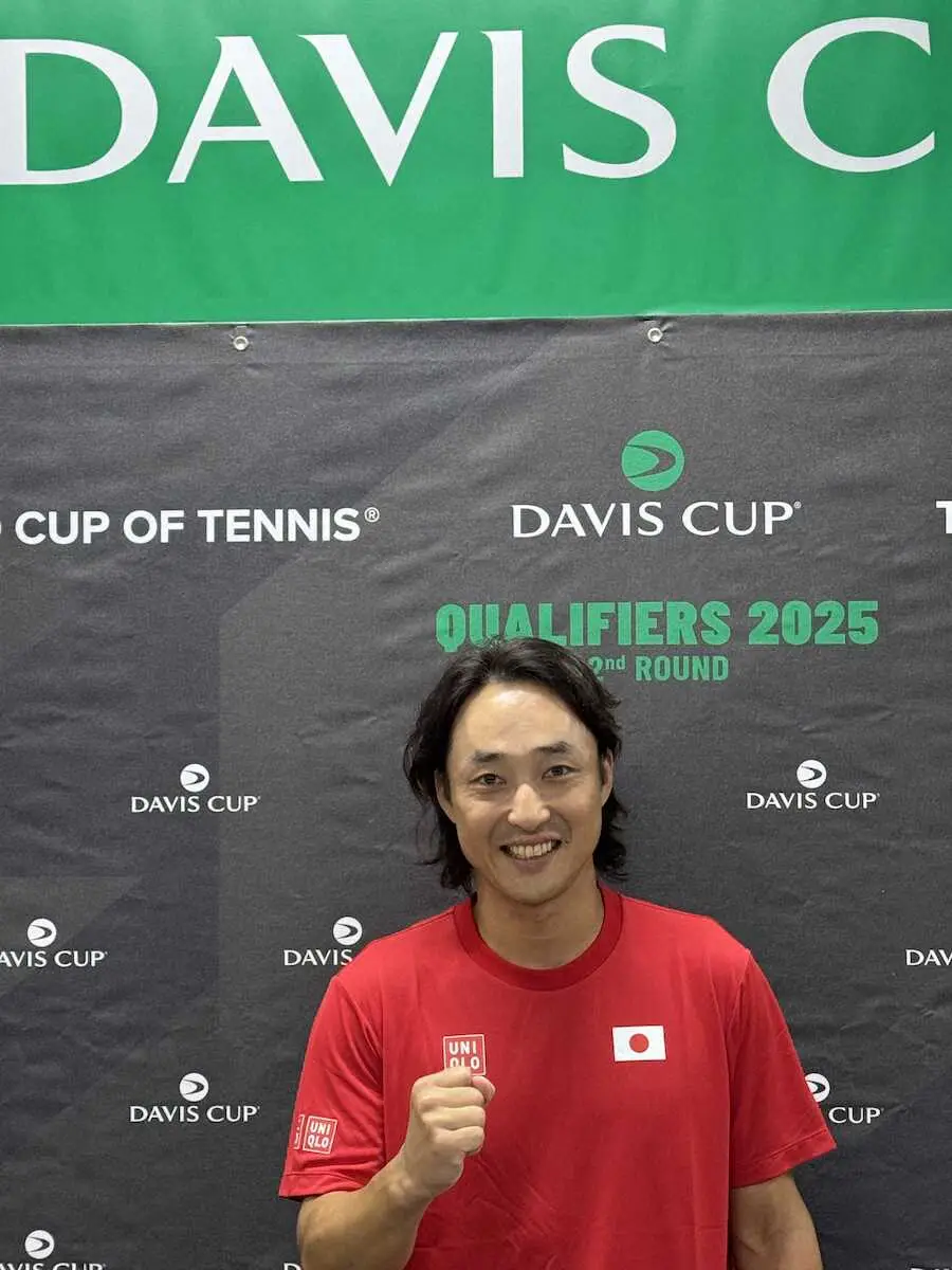 【画像・写真】【テニス】男子日本の添田監督「何が起きるか分からない」錦織不在も格上ドイツに挑戦　デ杯予選2回戦