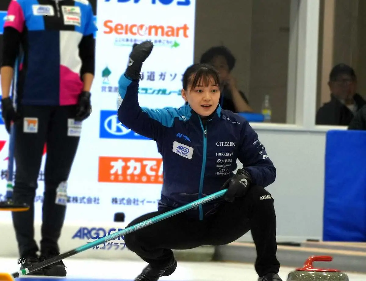 【画像・写真】【カーリング】SC軽井沢クラブが女子日本代表に王手！　フォルティウスの勢い止め大勝