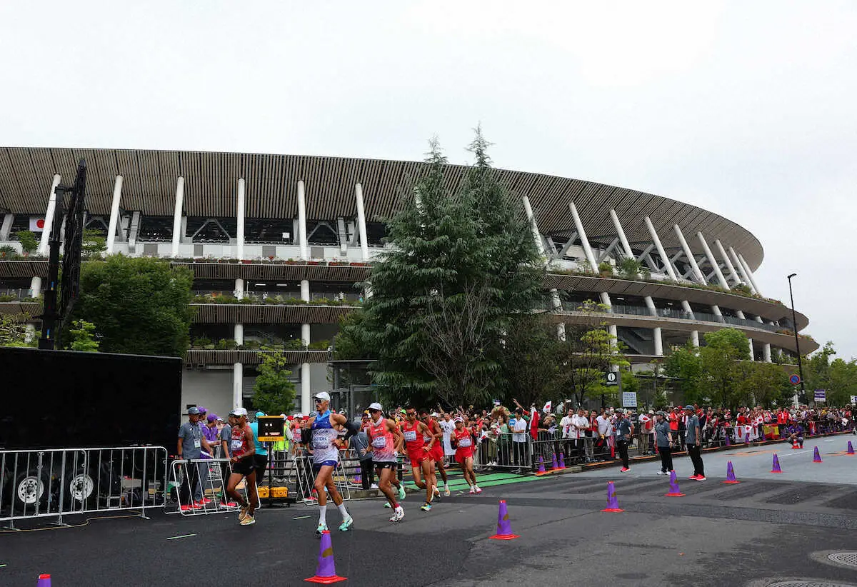 【画像・写真】【世界陸上】34年ぶり東京大会開幕！35キロ競歩がスタート　前世界記録保持者・川野将虎が金メダル狙う