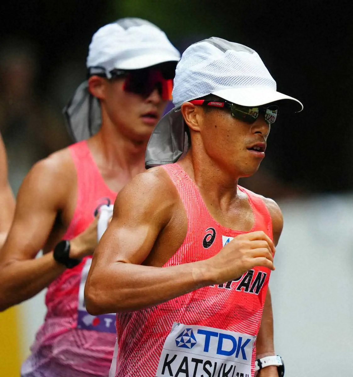 【画像・写真】【世界陸上】「涼しいなと思った」銅メダルの勝木隼人　高温多湿を乗り越えた独自調整と家族の存在