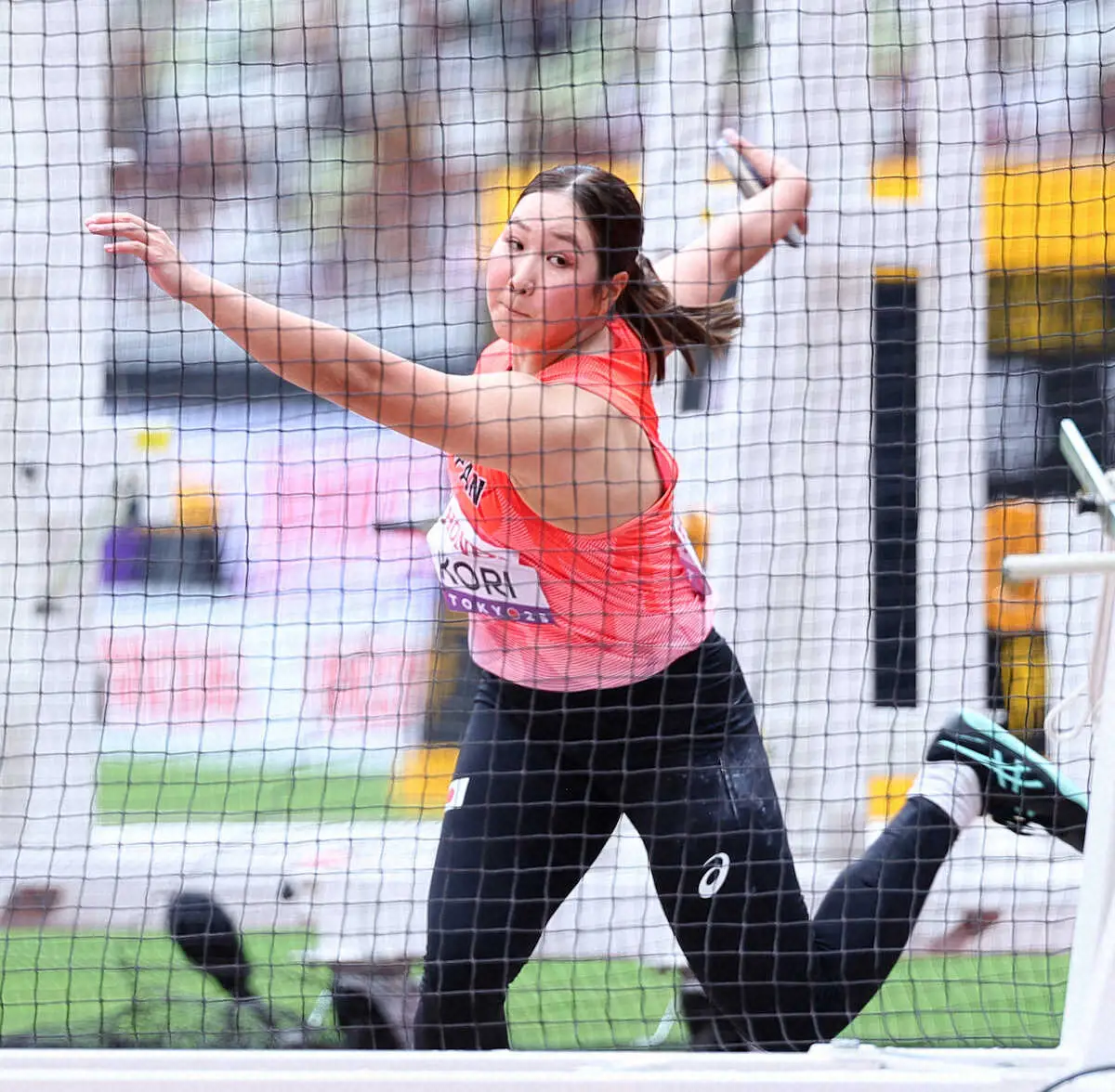 【画像・写真】【世界陸上】女子円盤投げ・郡菜々佳は予選敗退「やっと世界の扉が開けてきた…」6年前からの進化に涙