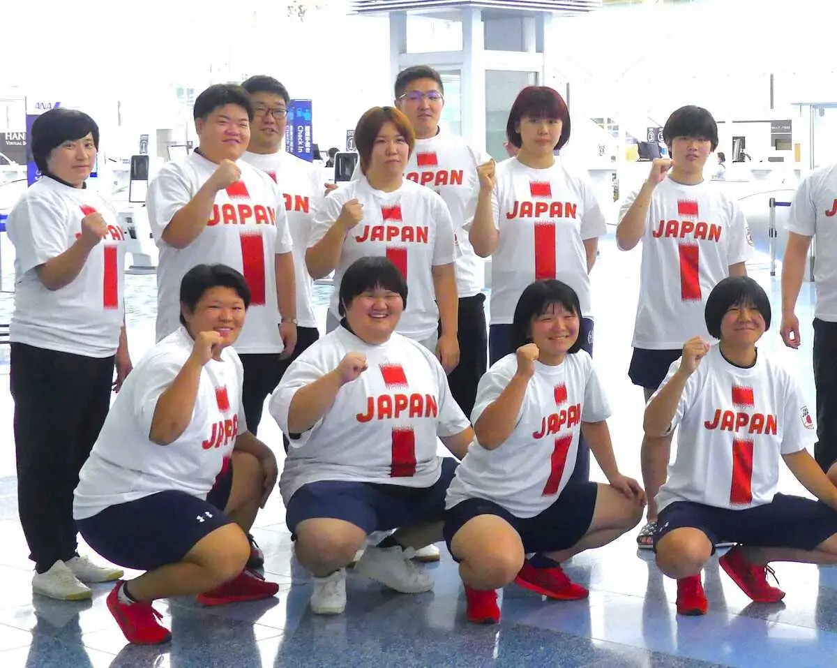 【画像・写真】【世界相撲】ジュニア男子は西尾勇斗、永露蓮、尾川蓮太、麻田遥人で全4階級制覇！団体戦は19連覇