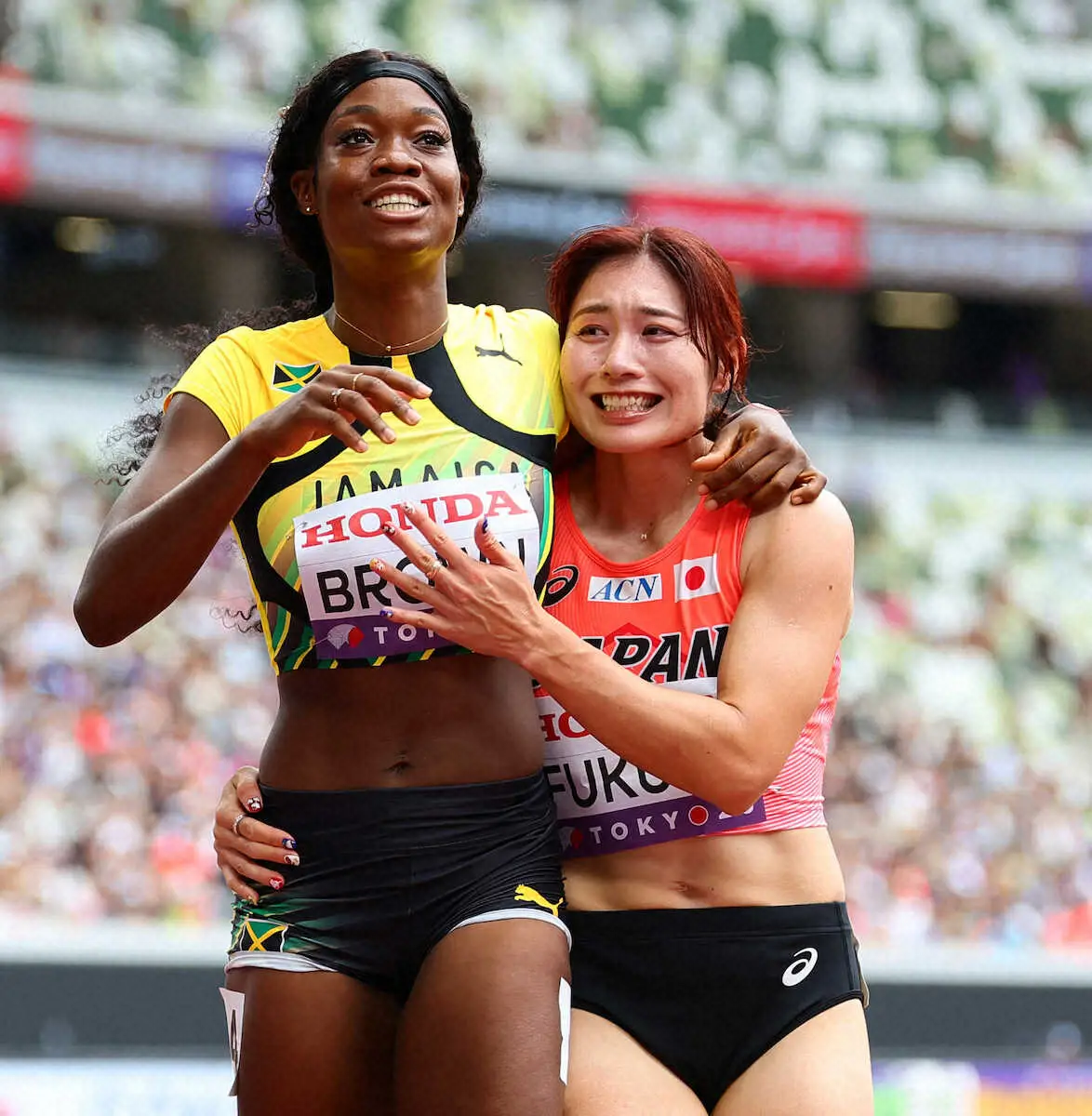 【画像・写真】【世界陸上】福部真子「出場自体が奇跡」と語った思い　「くよくよなんかしている場合じゃない」