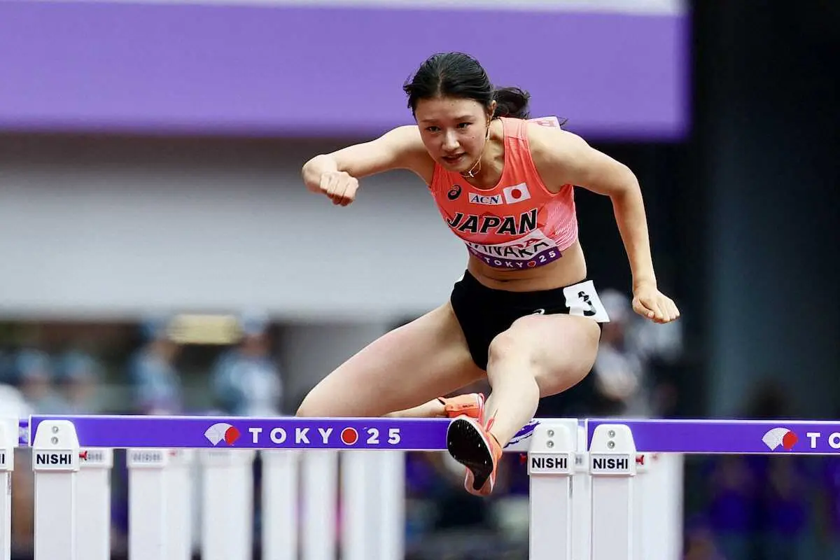 【画像・写真】【世界陸上】田中佑美は組6着で予選敗退　アキレス腱の痛み抱え出場「記録としてもこの結果は悔しい」