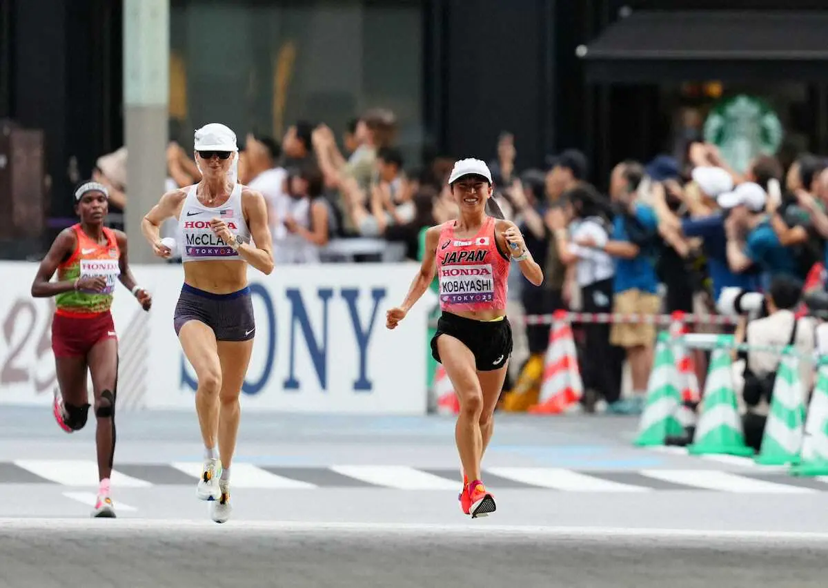 【画像・写真】【世界陸上】小林香菜「最高でした。頭が痛いぐらい応援が聞こえてありがたかった」【一問一答】