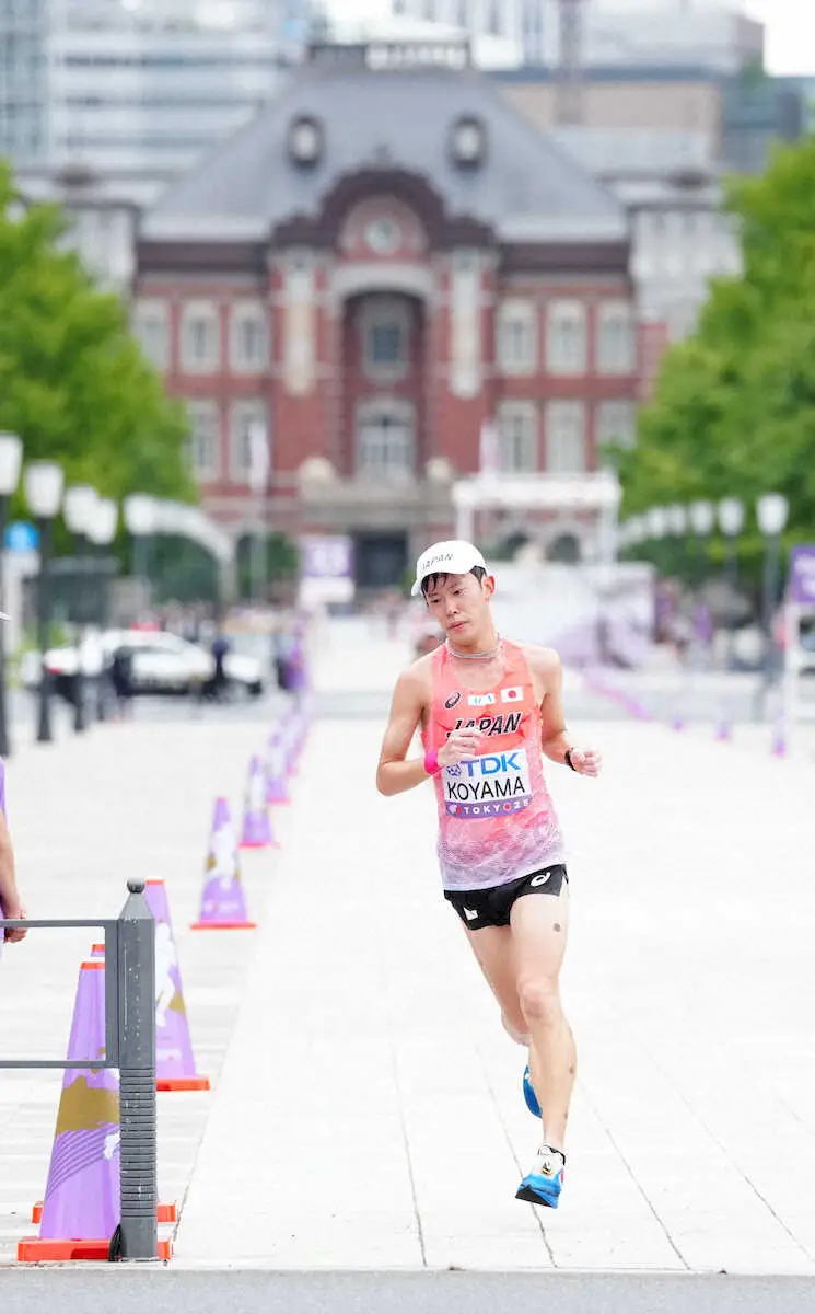 【画像・写真】【世界陸上】小山直城は23位　パリのリベンジ狙うも「つらいレースだった」手がしびれ脱水症状に