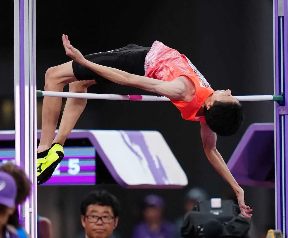【画像・写真】【世界陸上】瀬古優斗は無念の10位…2メートル20で終戦　一度はガッツポーズも…男子走り高跳び決勝
