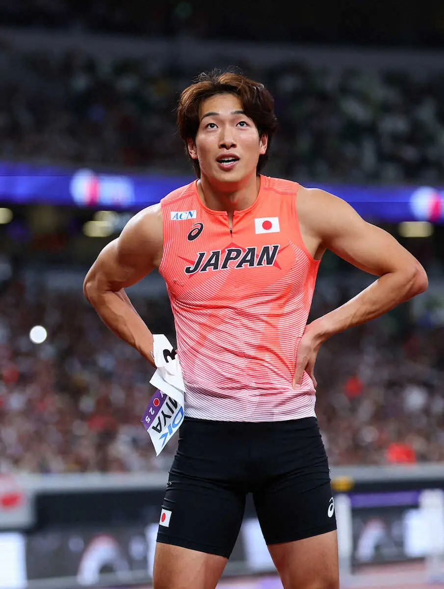 【画像・写真】【世界陸上】泉谷駿介「自分の力不足を凄く感じました」無念の予選、直前繰り上げ、転倒失格「失望感」