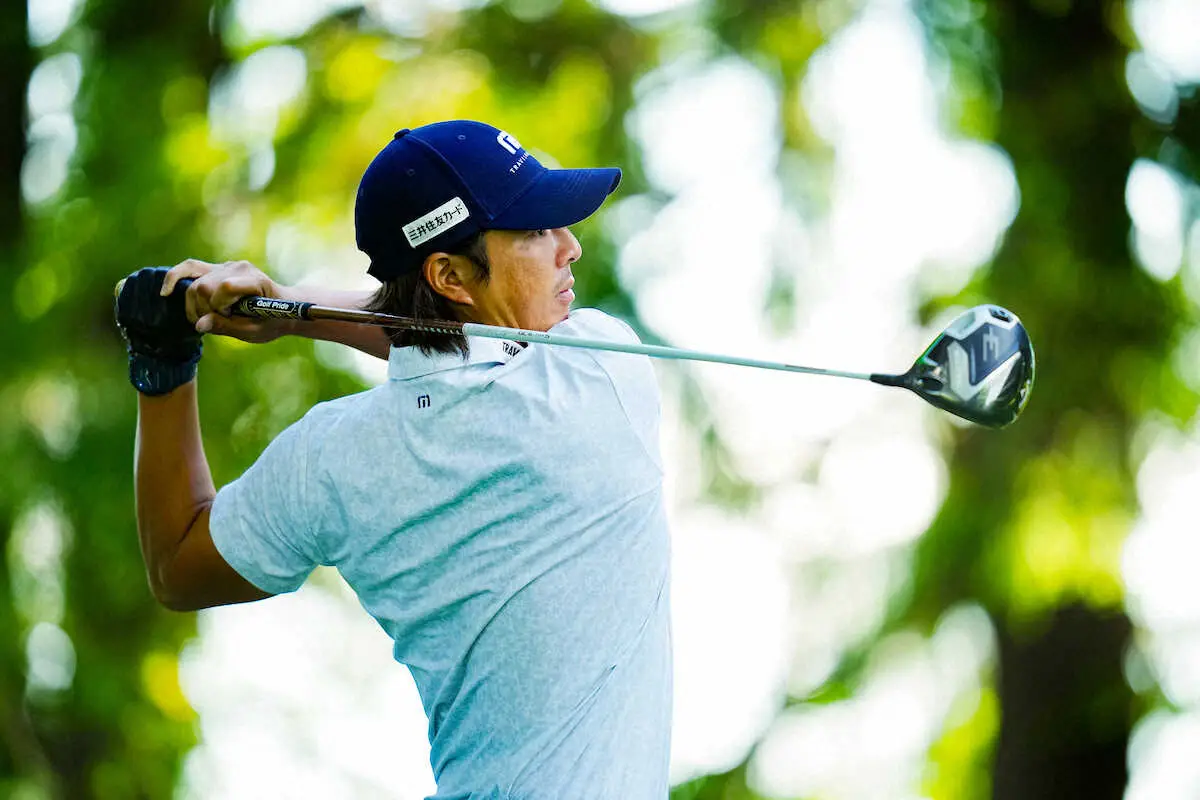 【画像・写真】【男子ゴルフ】石川遼「難しい場面もうまく耐えられた」34歳初ラウンドは69
