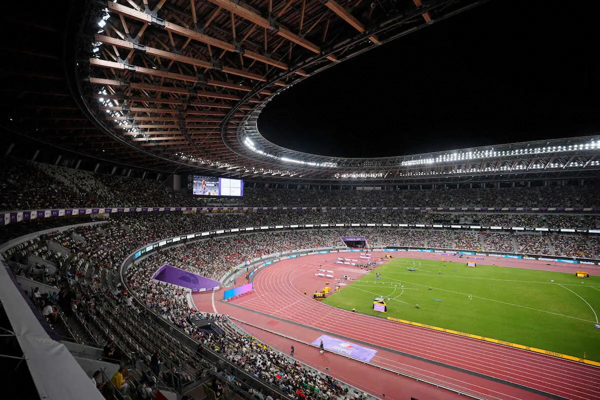 【画像・写真】【世界陸上】今大会最多の5万8643人が入場　リレー種目のある20＆21日の午後もチケット完売