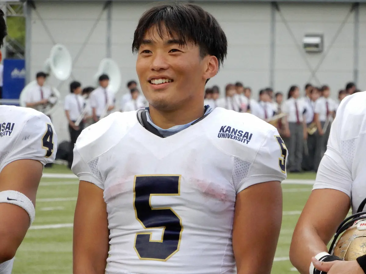 【画像・写真】アメフト関大　ノッてきた開幕3連勝　RB前川が133ヤード荒稼ぎ「昨年よりメチャクチャ…」