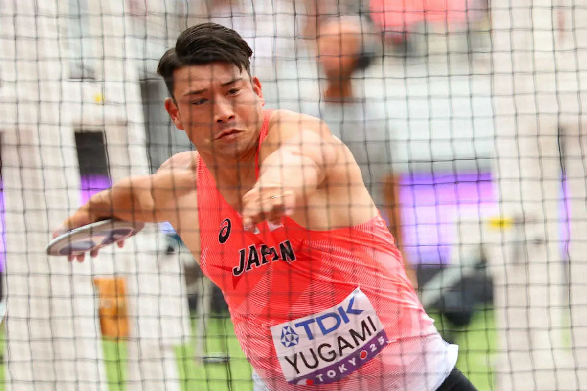 【画像・写真】【世界陸上】円盤投げ・湯上剛輝は予選敗退「夢のような時間」デフアスリートが確かな足跡