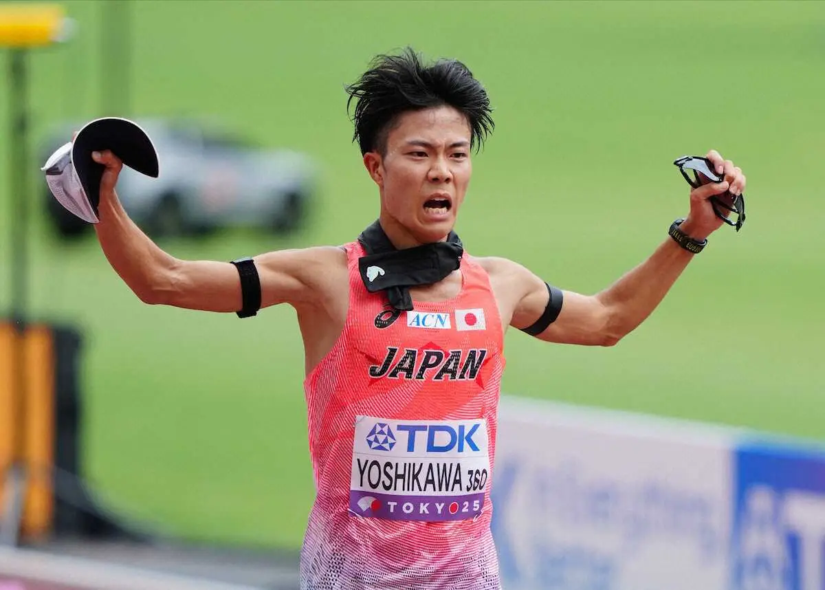 【画像・写真】【世界陸上】7位入賞の吉川絢斗は「パソコンとにらめっこ」サンベルクス本社勤務の若きウオーカー