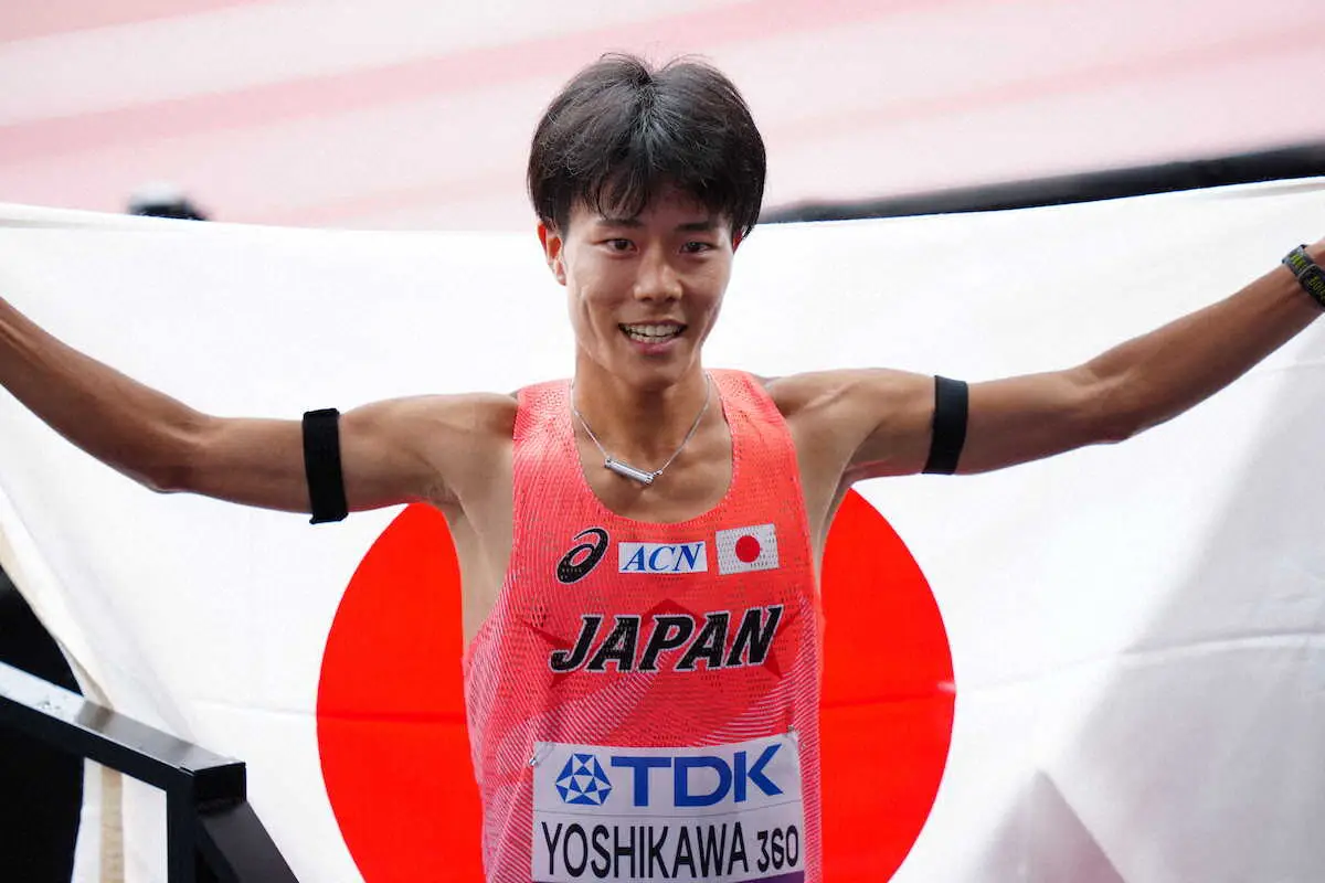 【画像・写真】【世界陸上】男子20キロ競歩7位入賞の吉川絢斗は織田裕二ファン「写真一緒に撮れていない…」対面希望