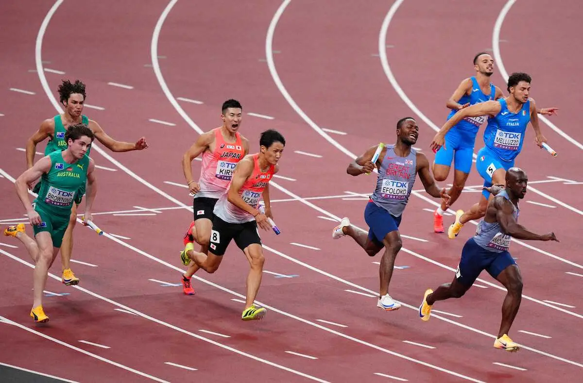 【画像・写真】【世界陸上】リレー侍　決勝進出！　3大会ぶり表彰台、東京五輪リベンジへ、400メートルリレー