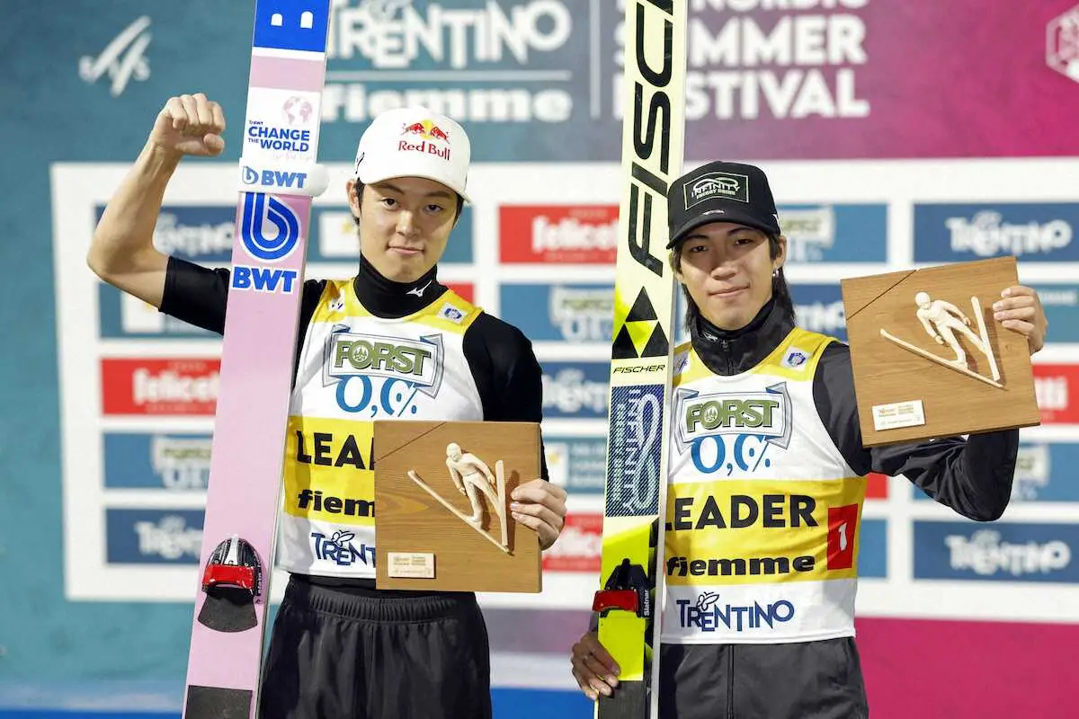 【画像・写真】【ジャンプ】スーパー団体で日本が2位　小林陵侑「次へのステップにはなった」