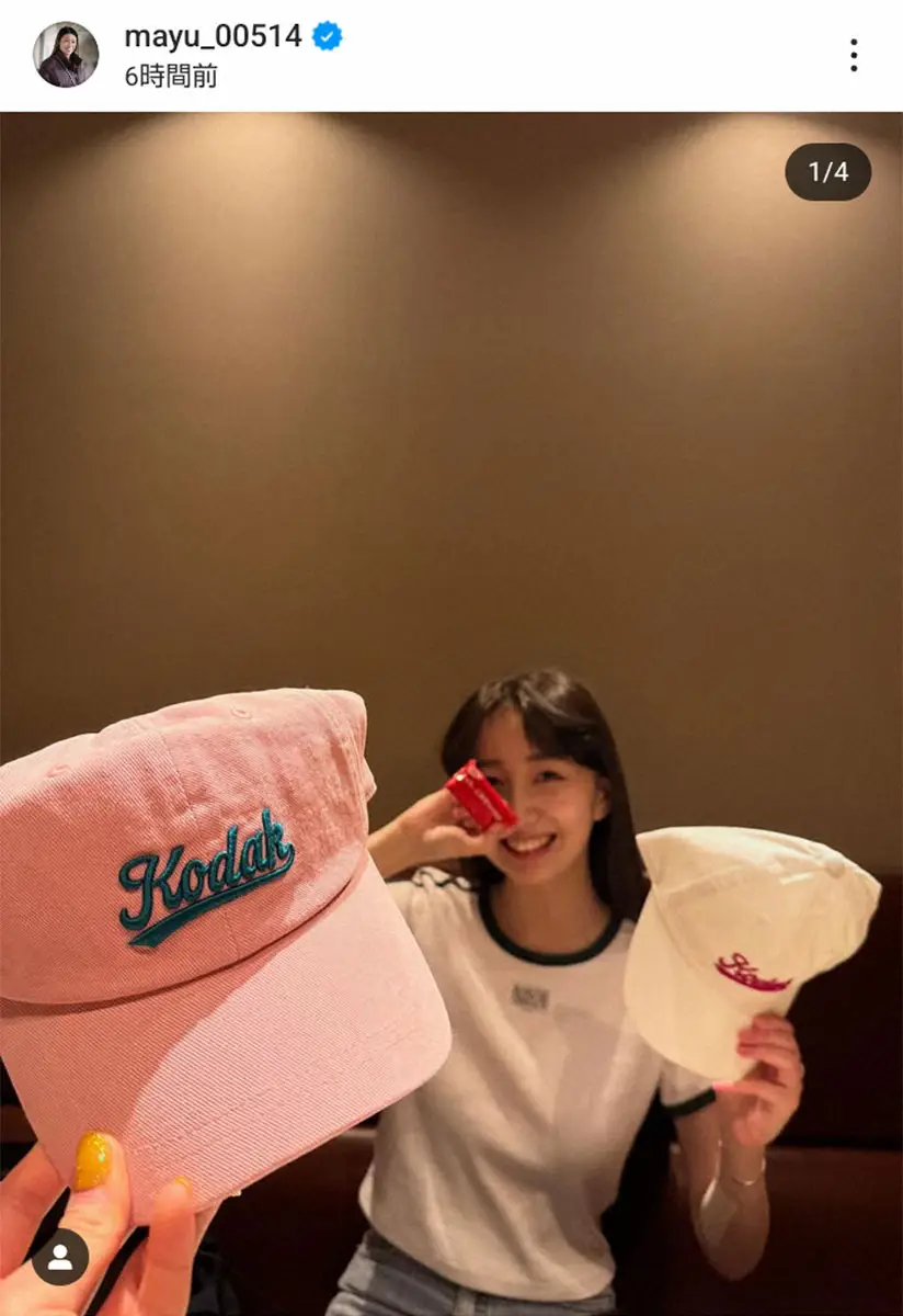 【画像・写真】石川真佑公式インスタグラム（@mayu_00514）から