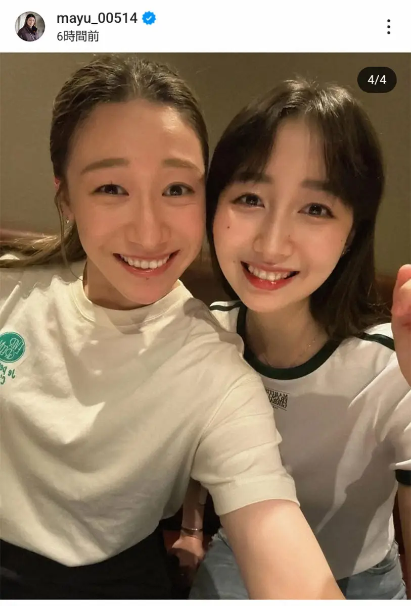 【画像・写真】石川真佑公式インスタグラム（@mayu_00514）から