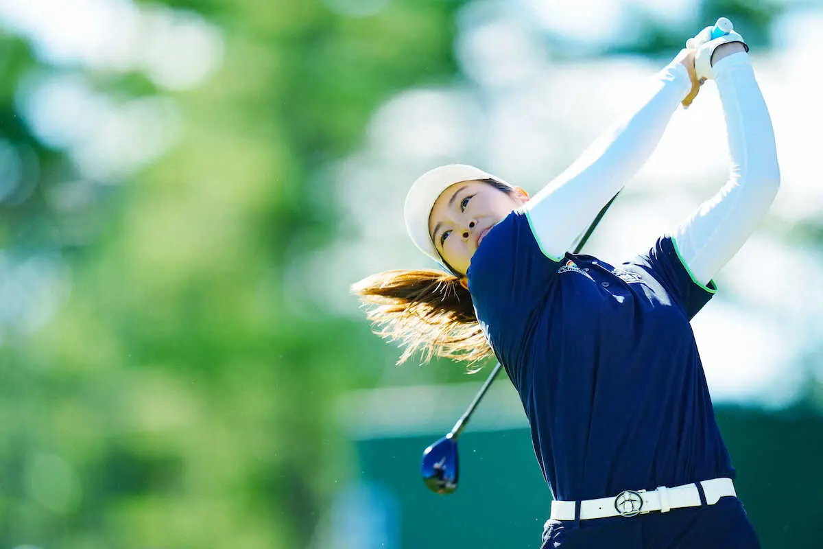 【画像・写真】【女子ゴルフ】神谷そら「やるべきことに集中」2週連続優勝に王手