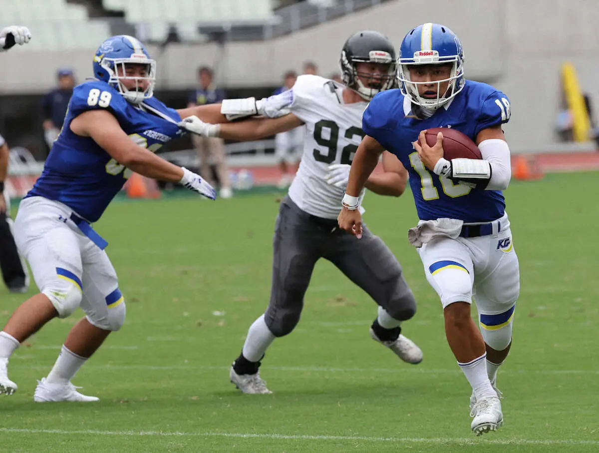 【画像・写真】【関西学生アメフト】立命大、関学大が開幕4連勝　関大と「3強」の直接対決がいよいよ次節スタート