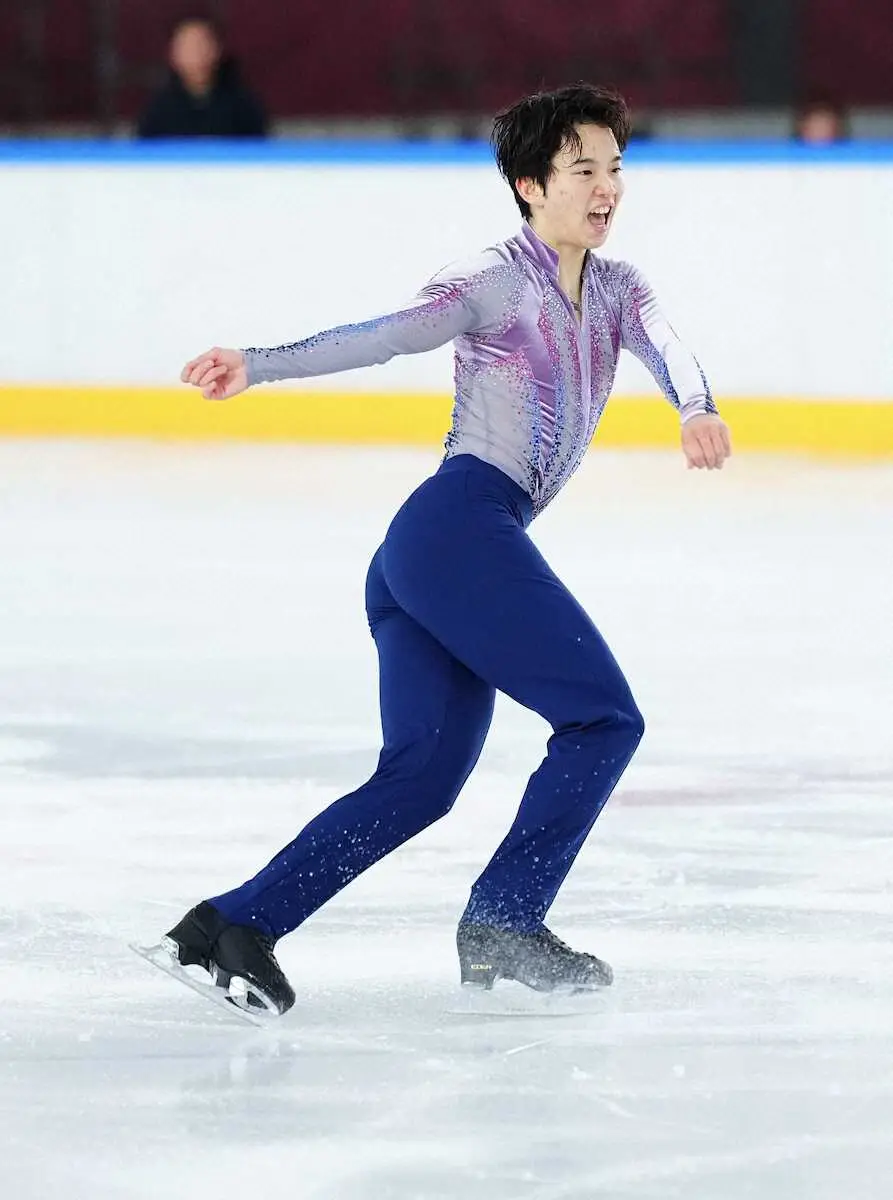 【画像・写真】【フィギュア】友野一希、81・51点で首位発進　2位片伊勢武アミン、3位木科雄登　近畿選手権
