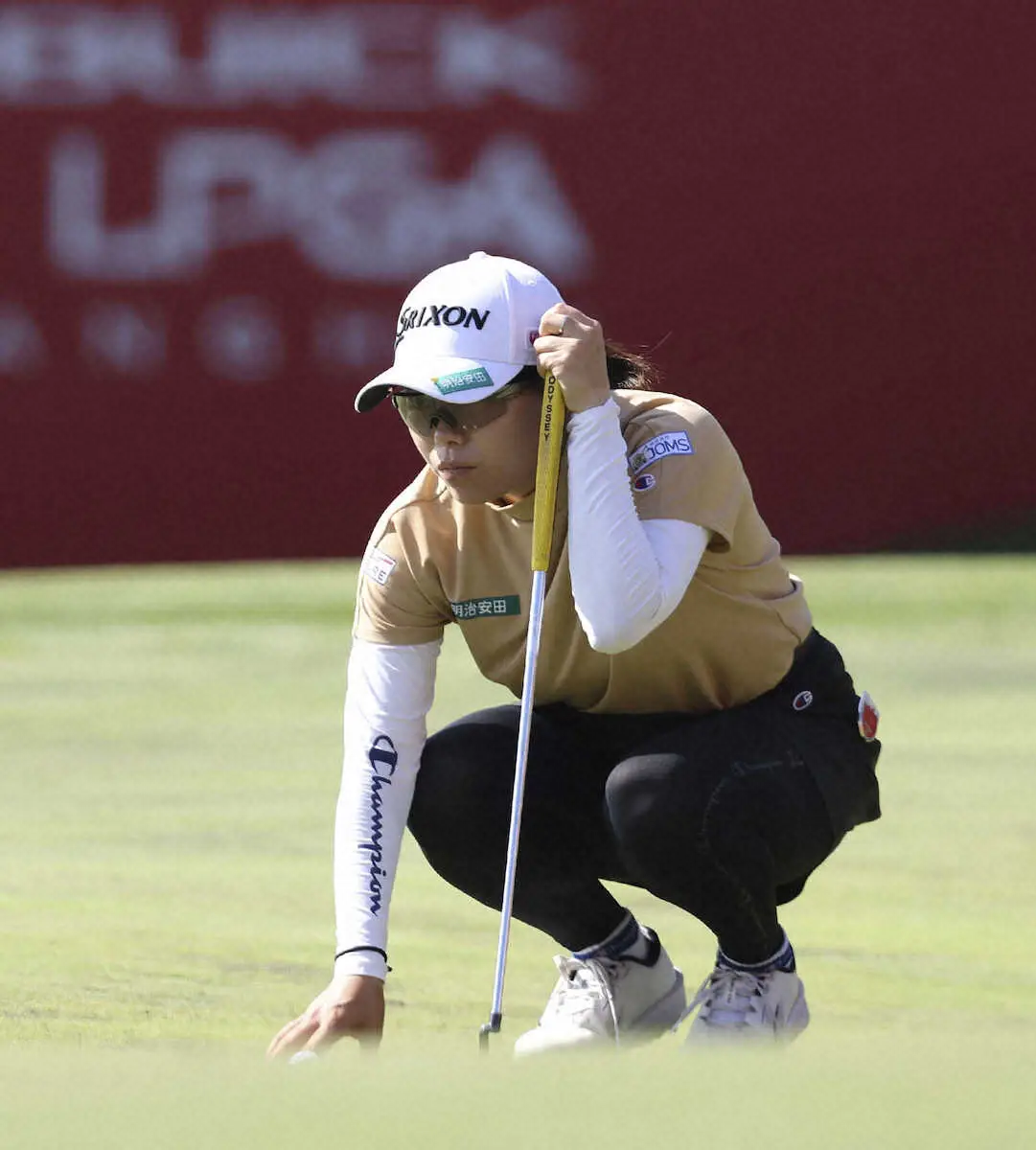 【画像・写真】勝みなみ　大会新＆自己新で首位浮上！悲願の米ツアーVへ加速