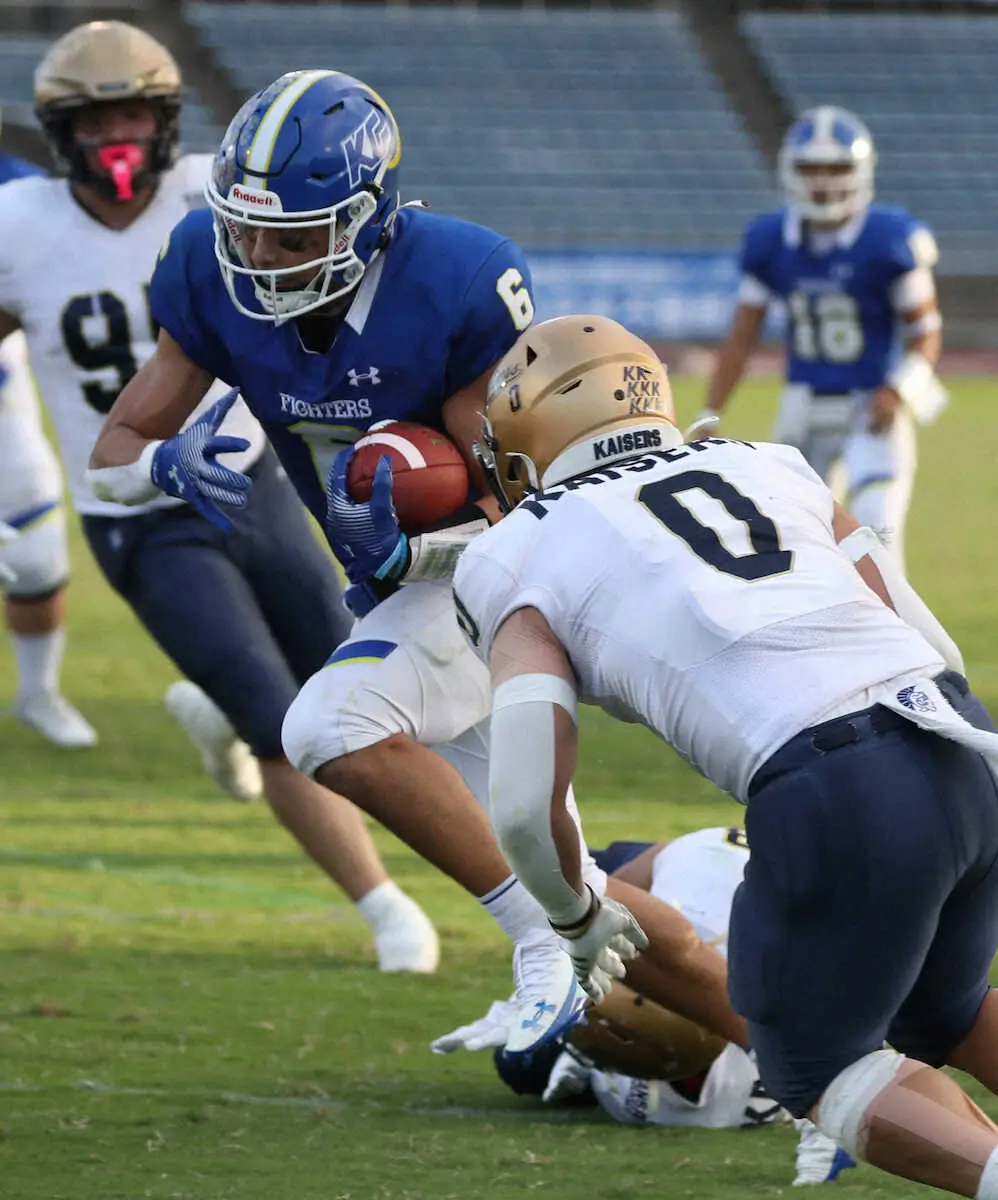 【画像・写真】アメフト関学大　試合巧者に訪れた悪夢　ラストプレーで追いつかれ、関大とドロー