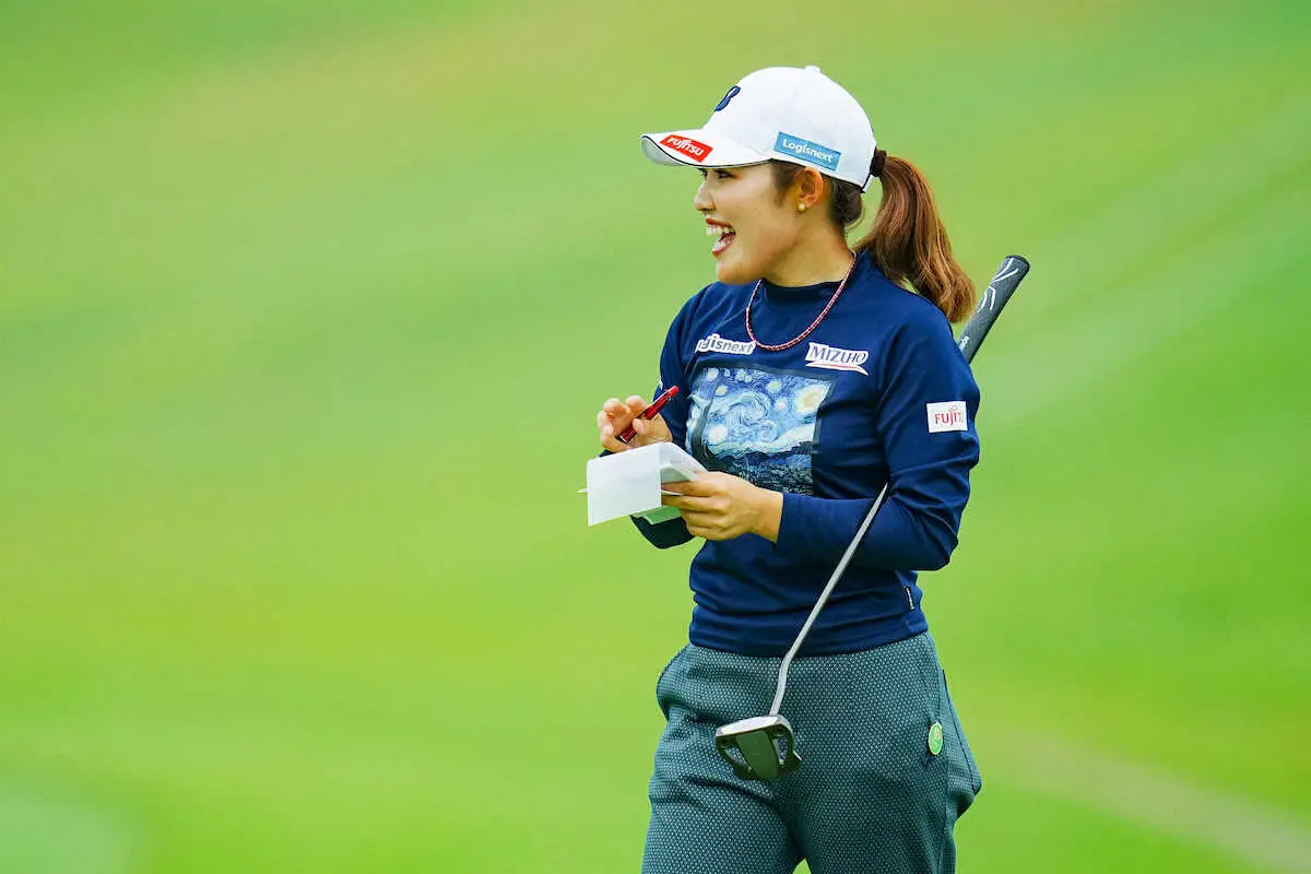 【画像・写真】ホステスプロの古江彩佳　勝負飯はとんかつ「試合の前の日に食べます」3年ぶり大会4勝目へ“カツ”