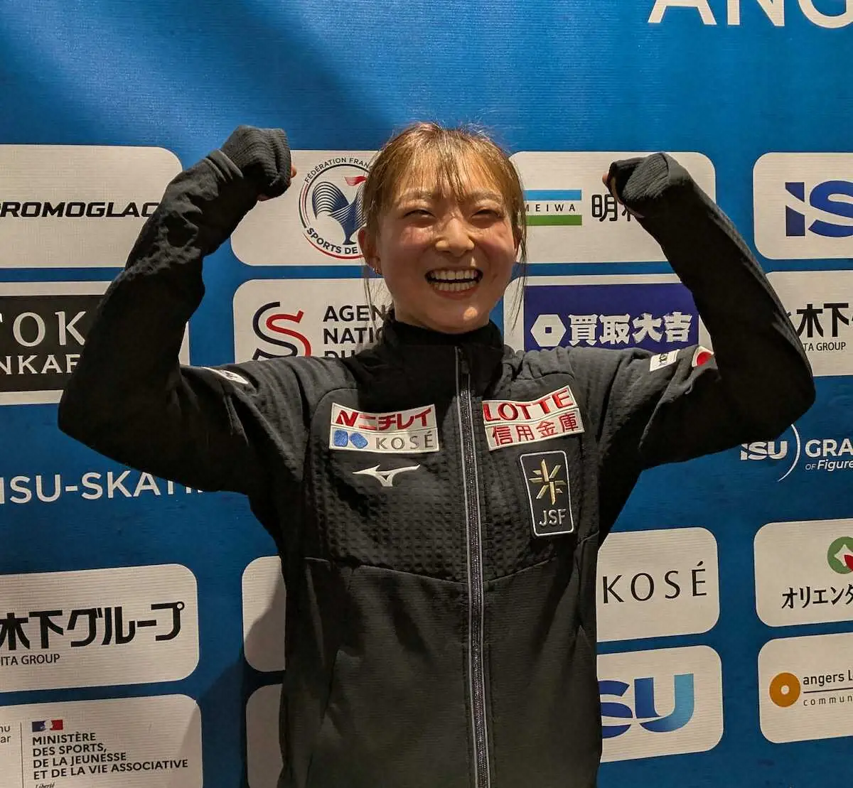 【画像・写真】坂本花織、アンジェで上々調整「文句のつけどころのない演技を」17日開幕GPフランス大会
