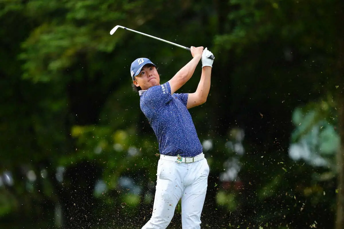 【画像・写真】【日本OP】清水大成「パットのフィーリングが良かった」大会記録に迫る63で快挙に王手