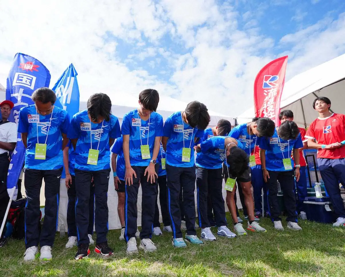 【画像・写真】【箱根駅伝予選会】東海大・ロホマンは昨年ゴール直前棄権のリベンジ「日頃から水分補給を徹底した」