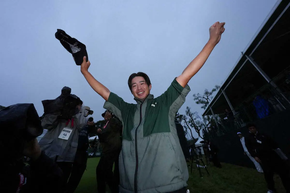 【画像・写真】【日本OP】「自他共に認めるシルバーコレクター」片岡尚之がメジャー初V　夢のマスターズ出場に歓喜