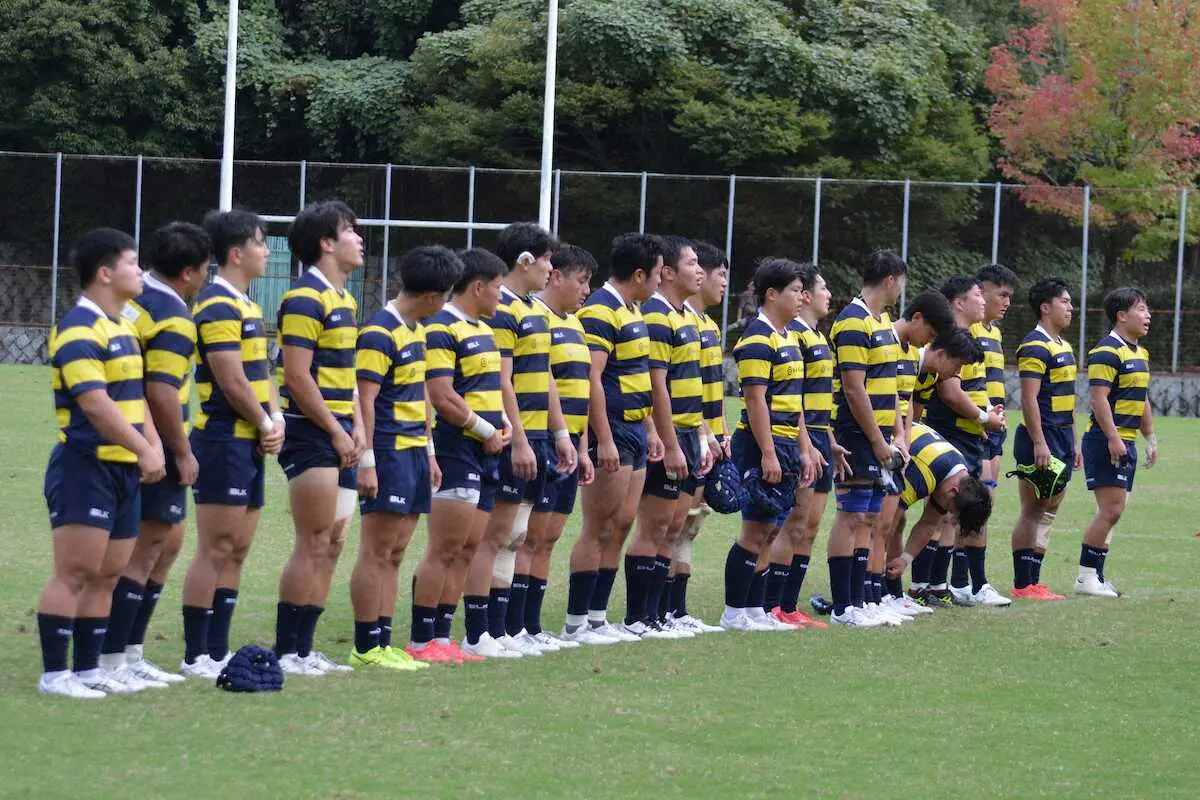 【画像・写真】【関西大学ラグビー】春の王者・立命大が開幕4連敗　大学選手権出場が絶望的に