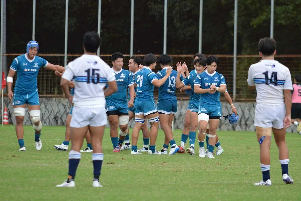 【画像・写真】【関西大学ラグビー】近大、42―14で摂南大下して2勝目　スクラム圧倒の認定トライから勢い