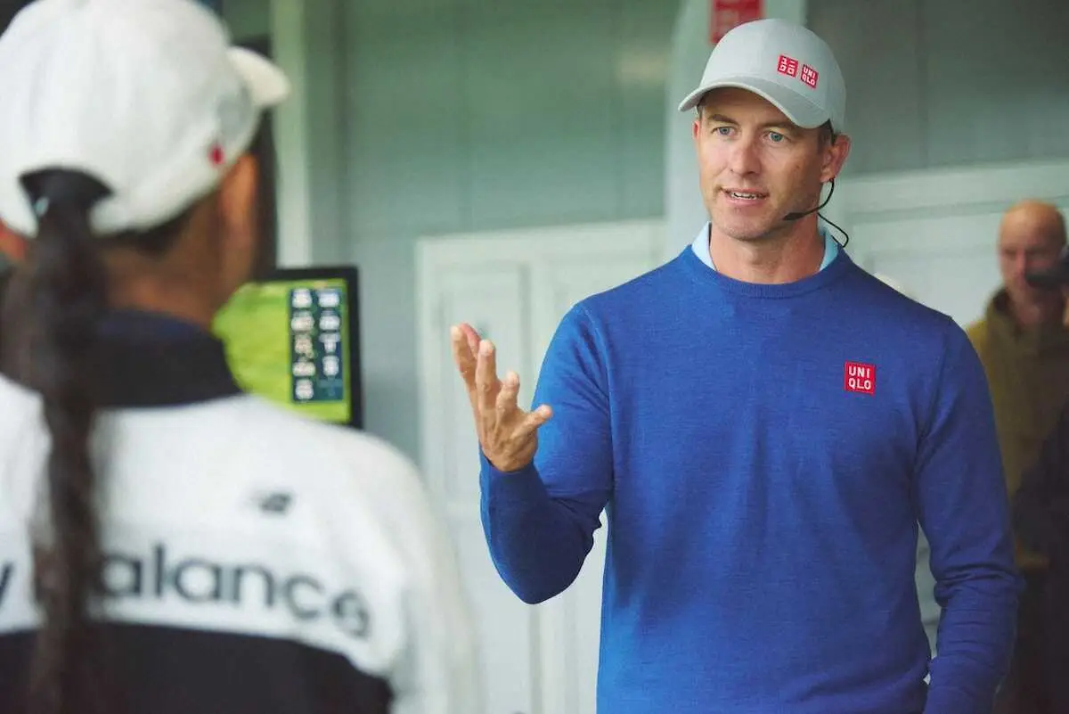 【画像・写真】アダム・スコット「何かをつかみ学んでくれたら」次世代育成イベントでジュニアを指導