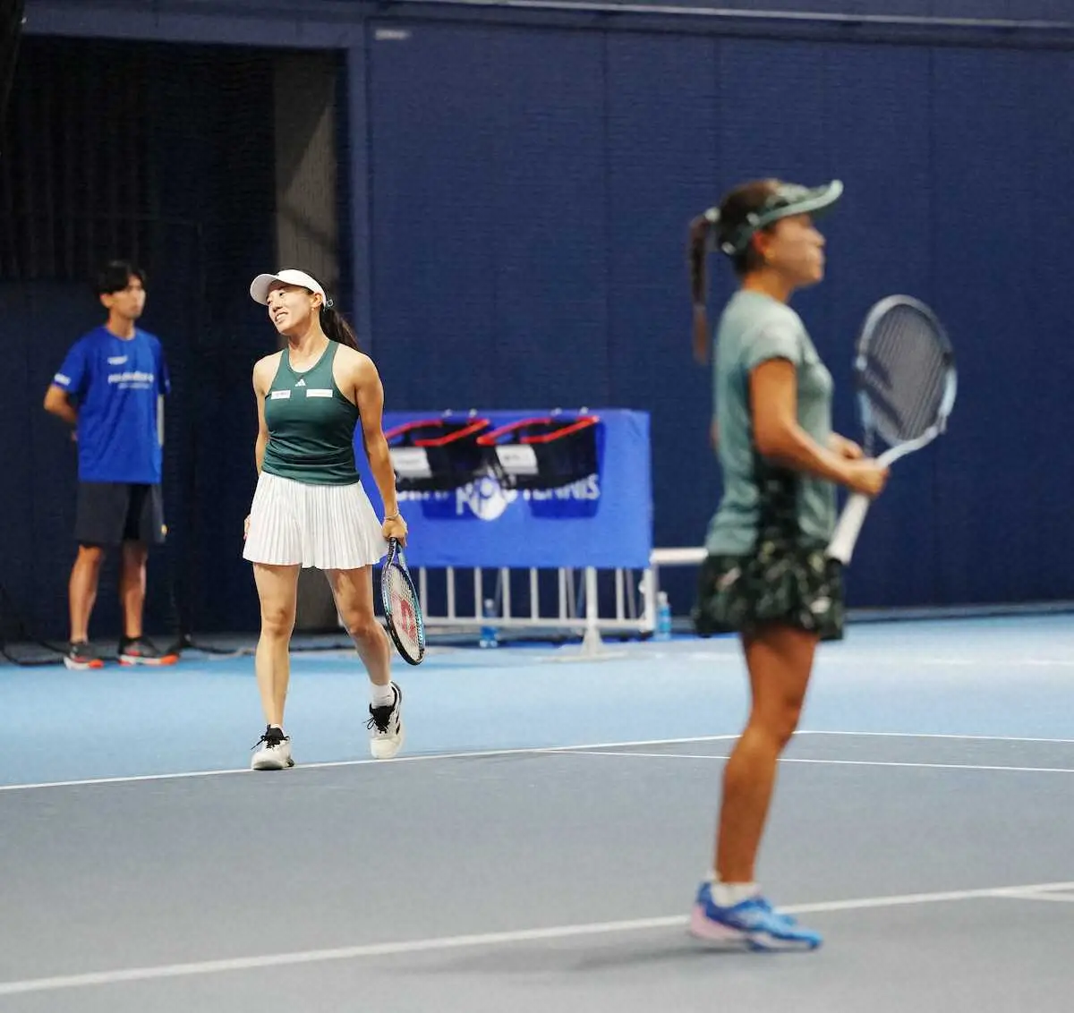 【画像・写真】加藤未唯・二宮真琴組　初戦で散る…7年ぶりのペア再結成も「いいプレーがしたかった」