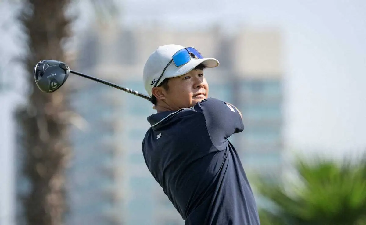 【画像・写真】16歳の長崎大星が単独首位浮上「マスターズに向けて一打一打頑張る」マスターズ＆全英切符王手！