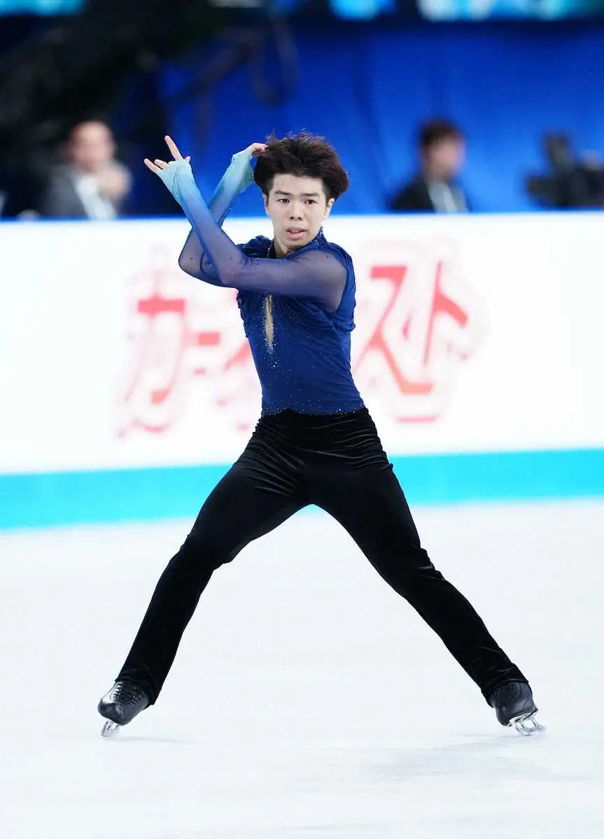 【画像・写真】【フィギュア】佐藤駿、278・12点でV　ノーミス演技で圧倒　山本草太は9位