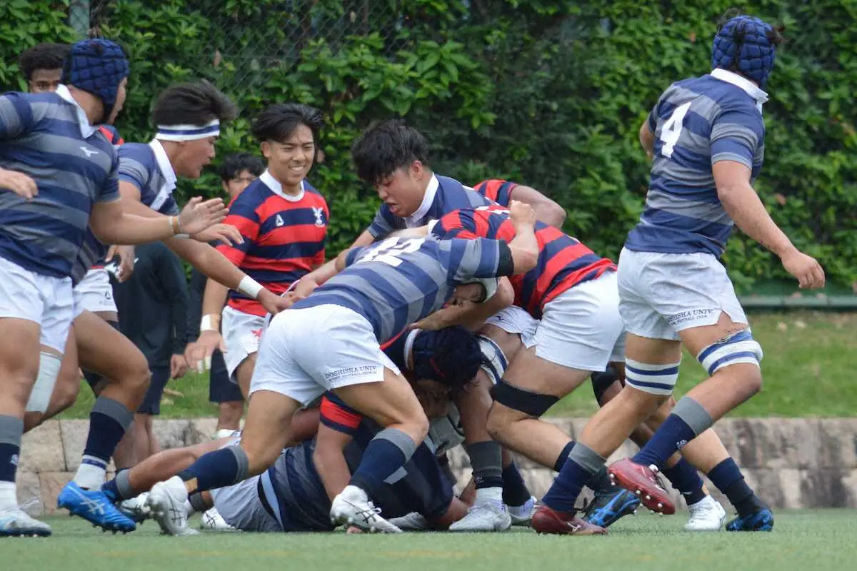 【画像・写真】【関西大学ラグビー】同大、京産大とのシーソーゲームに敗れて3連敗　後半に再逆転も…