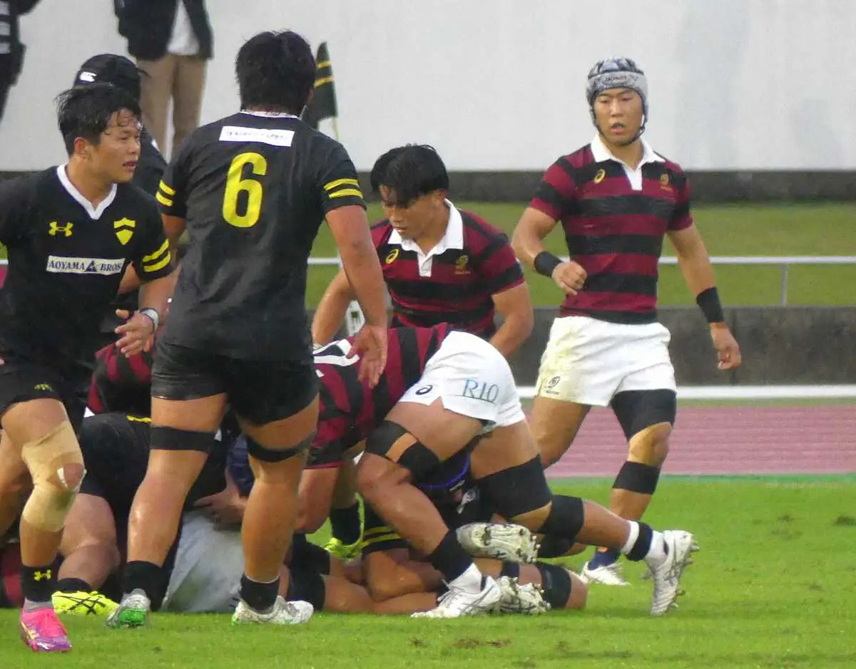 【画像・写真】【関東大学ラグビー】早大の田中健想が4トライ！「帝京戦前に良い感覚をつかめた」昨季対抗戦トライ王