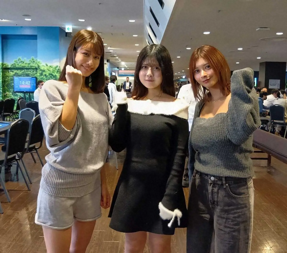 【画像・写真】グラドル谷碧、山田あい、高月りなが奮闘　ボートレース江戸川とコラボ開催