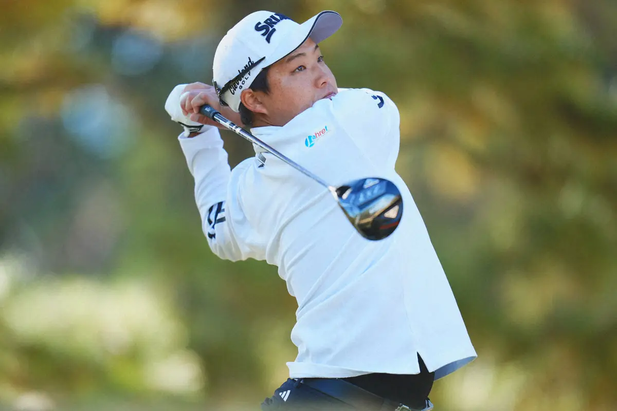 【画像・写真】【男子ゴルフ】吉田泰基　今季初首位発進「結婚式までに1勝が目標」高級時計パワーで新婚V狙う