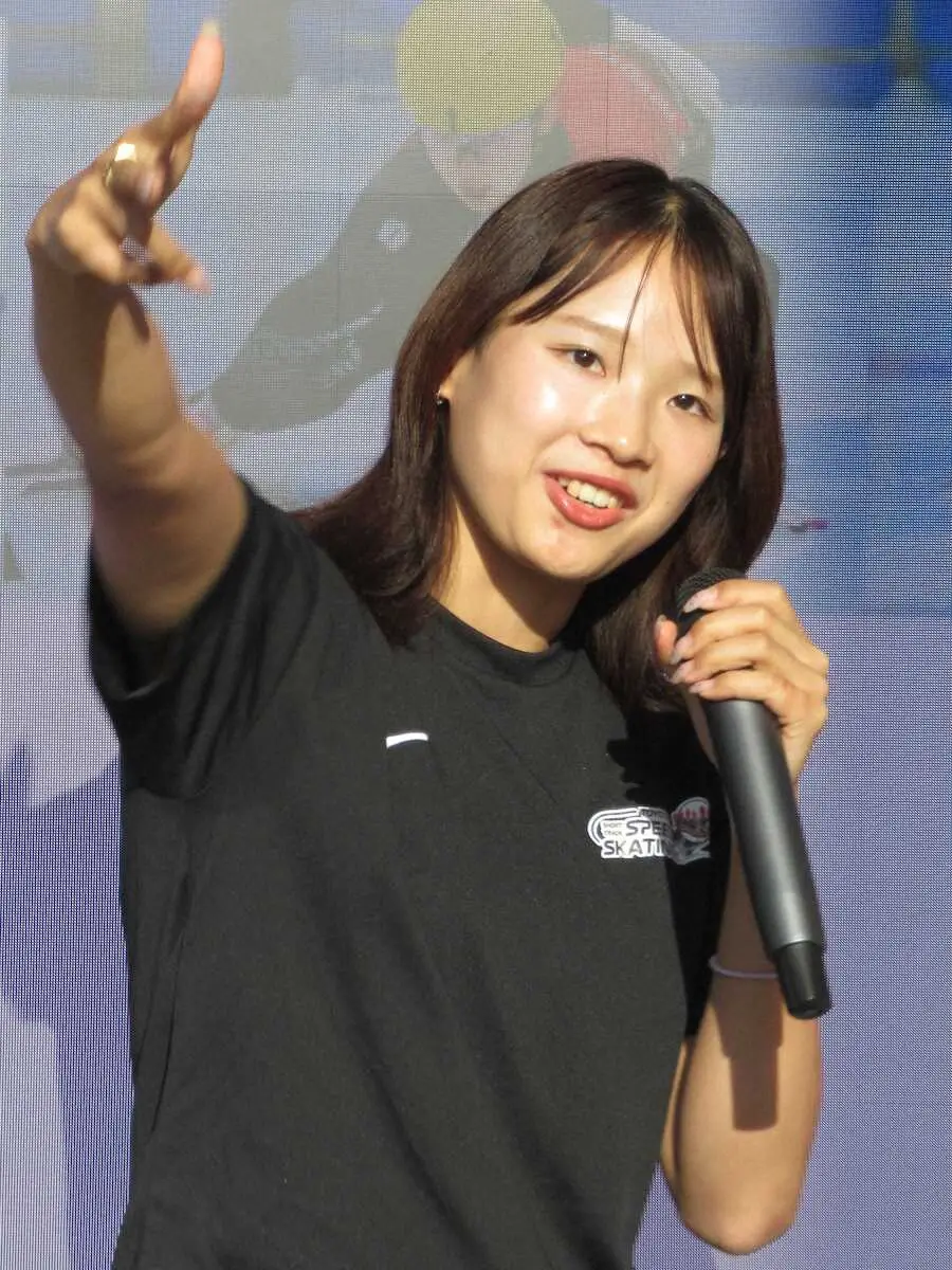 【画像・写真】【ショートトラック】中島未莉「五輪でメダル獲得を」　かつて浅田真央に憧れた21歳
