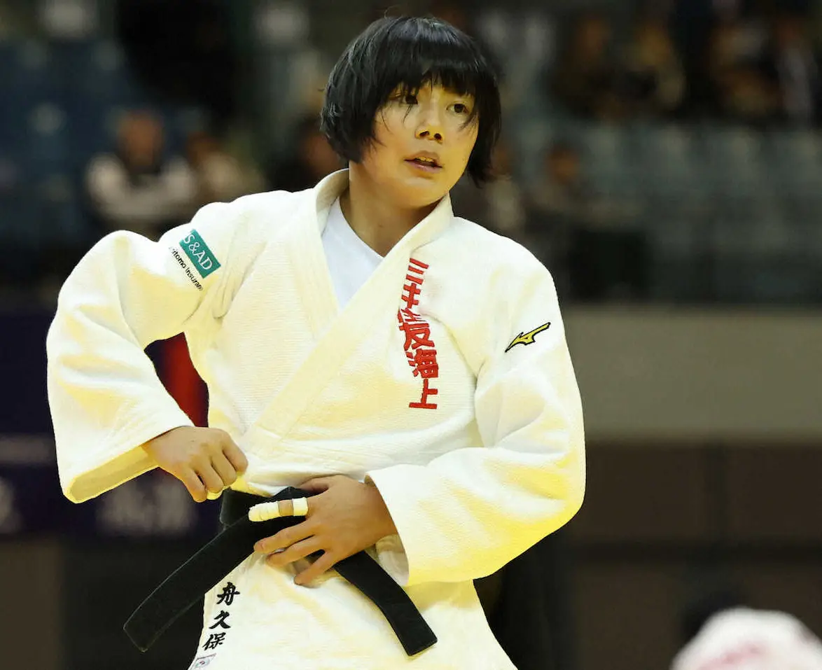 【画像・写真】【柔道講道館杯】パリ五輪銅の舟久保遥香が3回戦敗退で涙「頭の中が真っ白…」今年からフランスで活動