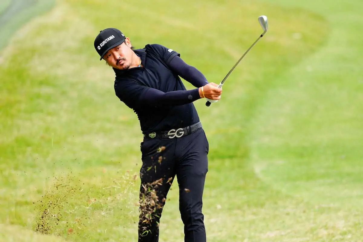 【画像・写真】【男子ゴルフ】佐藤大平　62で首位浮上　3打差2位に金子駆大、吉田泰基、小斉平優和　石川遼は5位