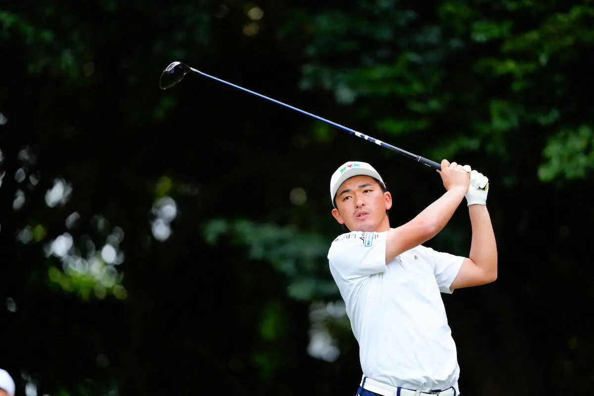 【画像・写真】【男子ゴルフ】金子駆大　3打差2位後退も3日連続ボギーなし「我慢してスコアを伸ばせたら」