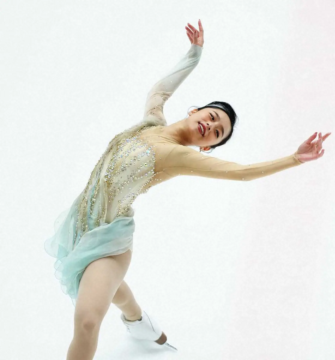 【画像・写真】【フィギュア】山下真瑚、67・82点で首位発進　2位三宅咲綺、3位三原舞依　西日本選手権