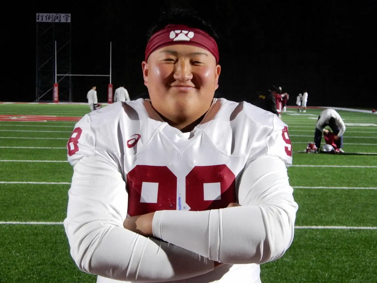 【画像・写真】アメフト立命大　DL津乗が「羊羹パワー」でKG撃破や　勝てば全勝Vの大一番は9日キックオフ